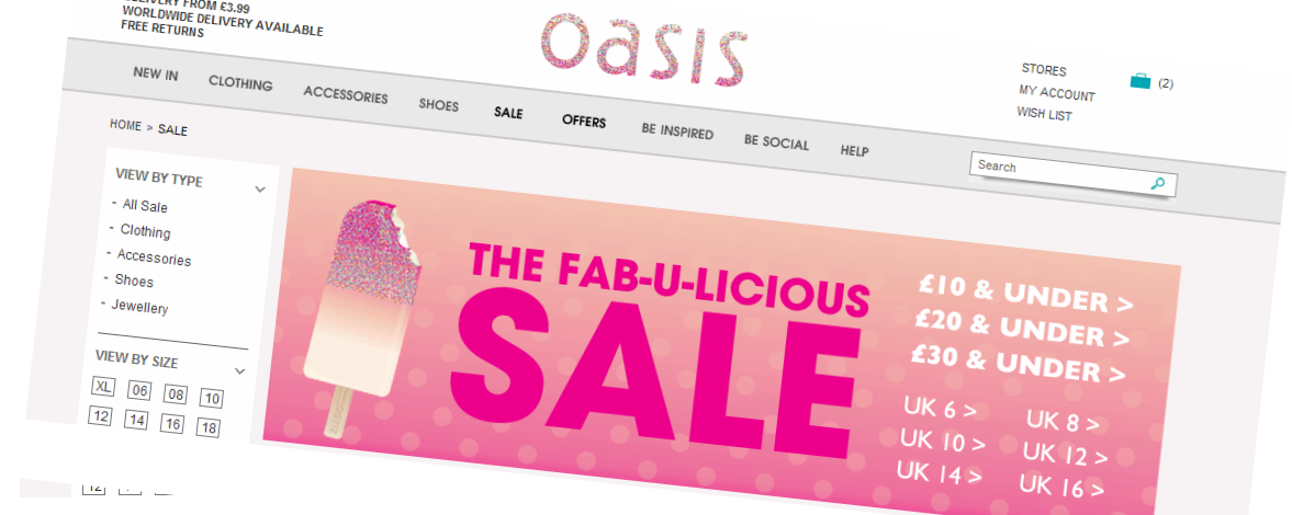 Oasis clothing uk sale tops